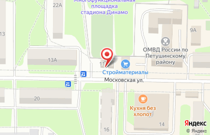 Продуктовый магазин во Владимире на карте
