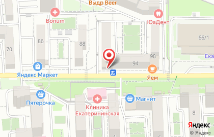Фирменный магазин пива Хадыжи Плюс на ​Восточно-Кругликовской на карте