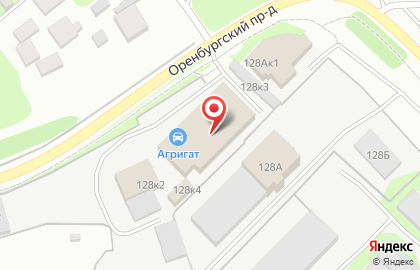 Флагман-Авто на Оренбургском тракте на карте