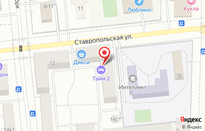 Мини-отель Тайм на Ставропольской улице, 14 на карте