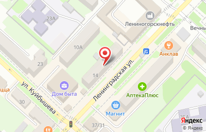 Строительный магазин Строитель, строительный магазин на улице Ленинградской на карте