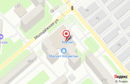 Магазин косметики и бытовой химии Магнит Косметик на улице 4-го микрорайона на карте