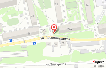Магазин Исток на Парашютной улице на карте