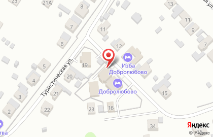 Гостиничный комплекс Добролюбово на карте