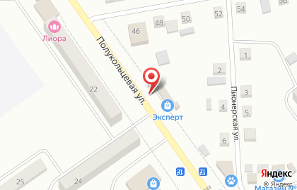 Магазин 220 Вольт на Полукольцевой улице, 1 на карте
