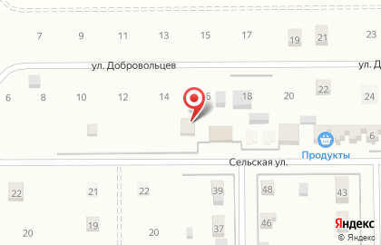 База отдыха Раздолье на Сельской улице на карте