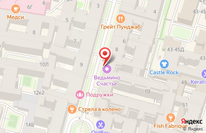 Багетный салон Декоданс на карте