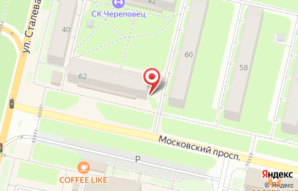Мастерская по ремонту обуви и изготовлению ключей на Московском проспекте на карте