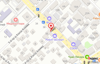 Кафе Каприччио в Советском районе на карте