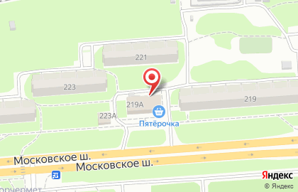 Евро Прицеп плюс на Московском шоссе на карте