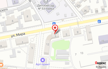 Русоценка на Гидростроевской улице на карте