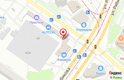 Магазин кондитерских изделий в Засвияжском районе на карте