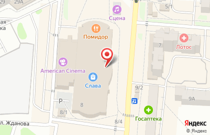 Магазин детской одежды Симпатюля на карте