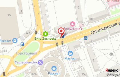 Фирменный салон BQ в Тракторозаводском районе на карте