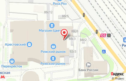 Гостиничные чеки в Москве на карте