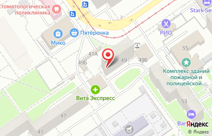 Парикмахерский салон Орхидея на Чернореченской улице на карте