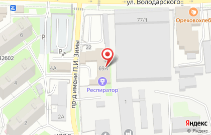 ООО Юпитер на улице Володарского на карте