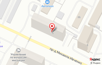 Магазин Мир знаний в проезде Михаила Ивченко на карте