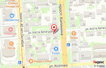 Туристическая компания Круиз в Пятигорске на карте