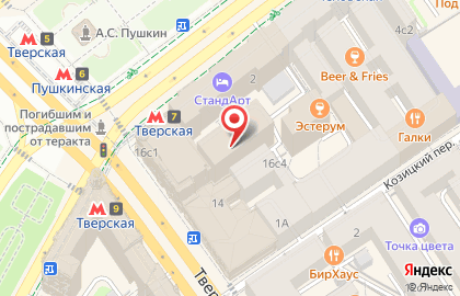 Роман Тревел на карте