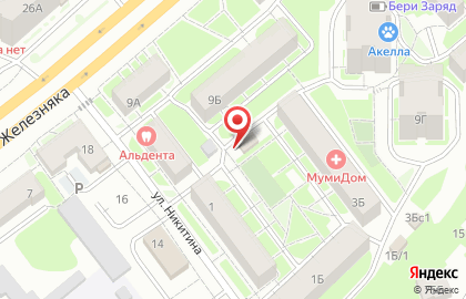 Продуктовый магазин в Красноярске на карте