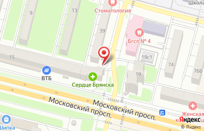 Киоск по продаже питьевой воды Ключ здоровья на Московском проспекте на карте