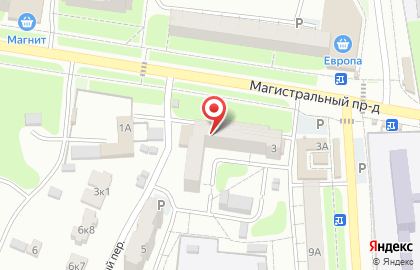 Торговая компания Ветеринария в Курске в Магистральном проезде на карте