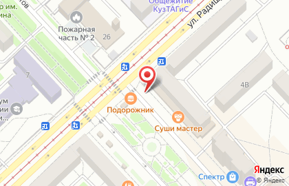 Торговая компания Пресса на улице Радищева на карте