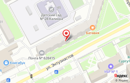 Салон оптики ИмиджОптика на улице Энтузиастов на карте