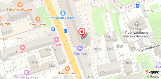 Кабинет эпиляции на Долгоруковской улице на карте