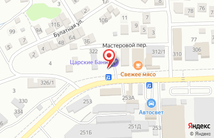 Баня в Ростове-на-Дону на карте
