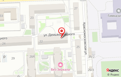 Пекарня Хлебушек в Железнодорожном районе на карте