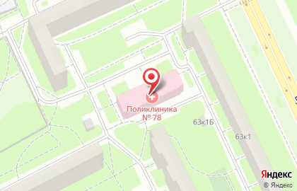 Взрослая Скорая Медицинская Помощь на улице Будапештская 63 на карте
