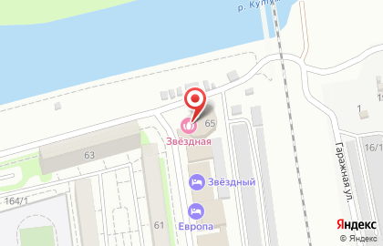 Гостиница Астория в Советском районе на карте