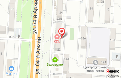 Роскошь в Кировском районе на карте