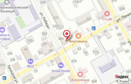 Фирменный магазин Ермолино в на Славянск-на-Кубанях на карте