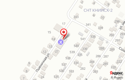 Студия красоты по уходу за волосами на Пшеничной улице на карте