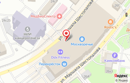 Магазин Кантата в Москве на карте
