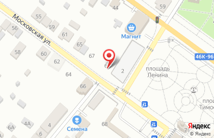Магазин фруктов и овощей в Москве на карте