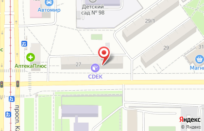 Магазин пива Хмель и солод на улице Советской Армии на карте