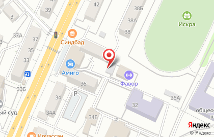 Секонд-хенд на ул. Александра Невского, 36Б на карте