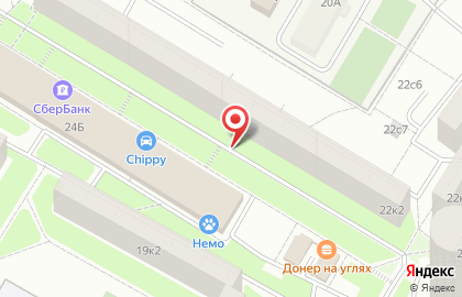 Настройка программ метро Выхино на карте