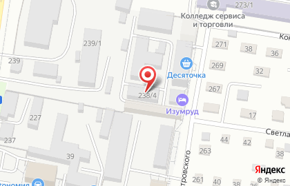 Компания по продаже запчастей для большегрузных автомобилей и спецтехники Юпитер на улице Островского на карте