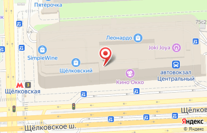 Виза Конкорд на Щёлковской на карте