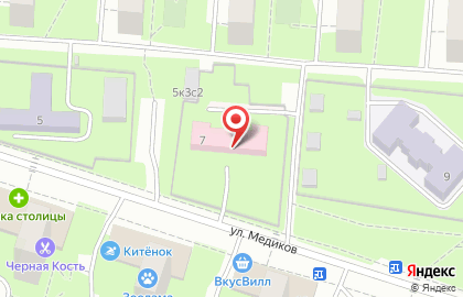 Государственная психотерапевтическая поликлиника №223 на Кантемировской на карте