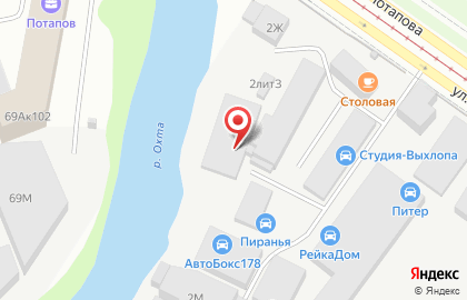 Питермега на карте