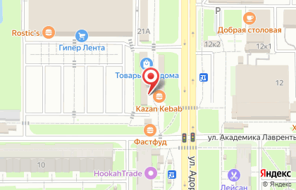 Магазин по продаже тюлей Rozalinda на карте