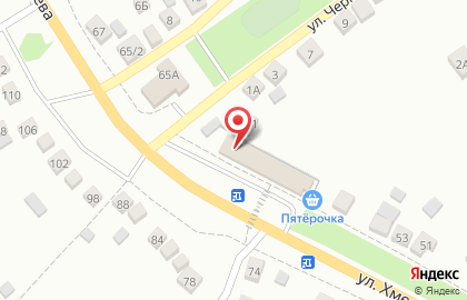 Фирменный магазин Чешский лев на улице Хмелёва на карте