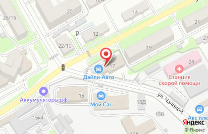 Автосервис Дэйли-Авто на карте