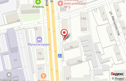 Магазин ткани Лоскуток на проспекте Ленина на карте